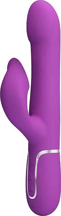 Vibrador Pretty Love BW-500012-3 Morado 4 en 1