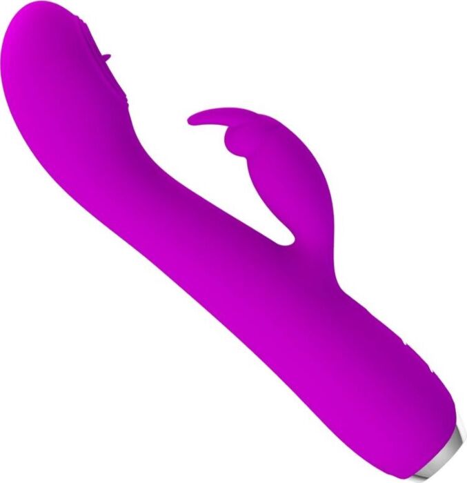 Vibrador Pretty Love Rachel con Succionador Morado Vibrador Pretty Love Rachel con Succionador Morado