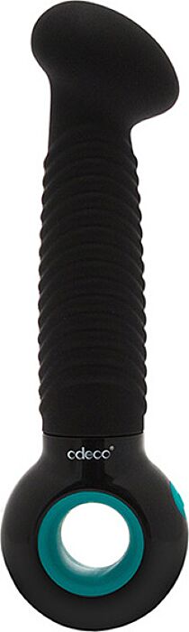Vibromasseur Point G Odeco PAN BLACK à ondulations Vibromasseur Point G Odeco PAN BLACK à ondulations