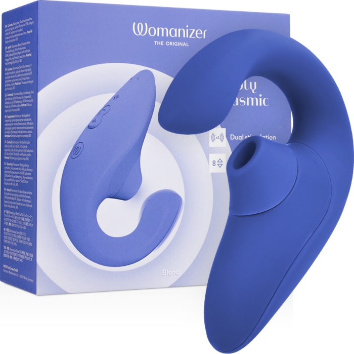 Vibromasseur Rabbit Womanizer Blend double stimulation