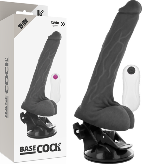 BASECOCK VIBRADOR REALÍSTICO CONTROL REMOTO 19 CM O 4 CM BASECOCK VIBRADOR REALÍSTICO CONTROL REMOTO 19 CM O 4 CM