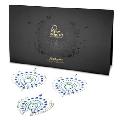 Bijoux indiscrets flamboyant bleu et vert