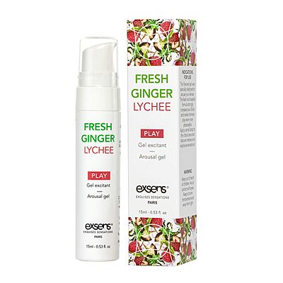 Gel Fresh Ginger Litchi  Arousal Gel 15 ml.
