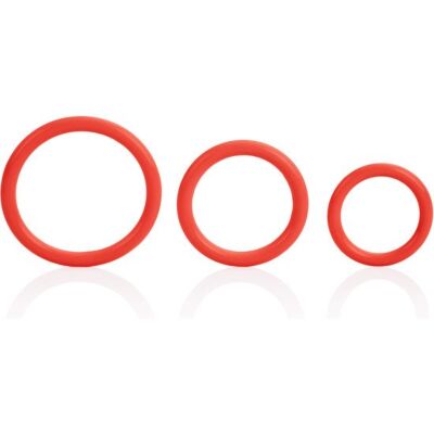 Anneau Triple Rouge Feu