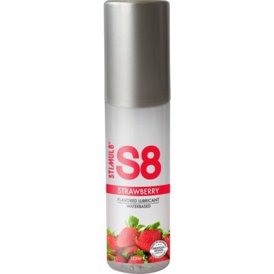 S8 lubricante sabores 125ml - fresa