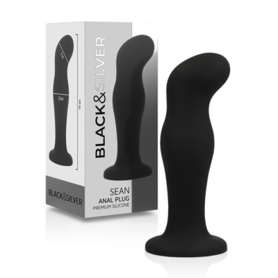 Plug Anal BLACK&SILVER SEAN Premium Noir