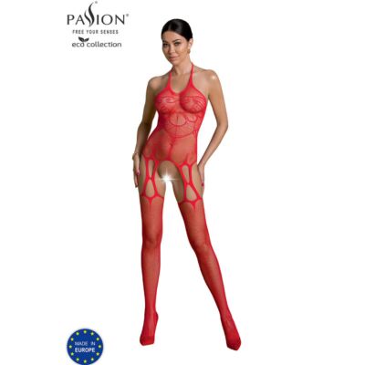 Combinaison Bodystocking Eco Passion Rouge