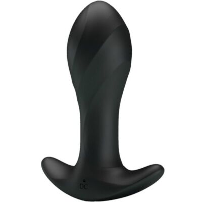 Vibromasseur Anal Velours Noir