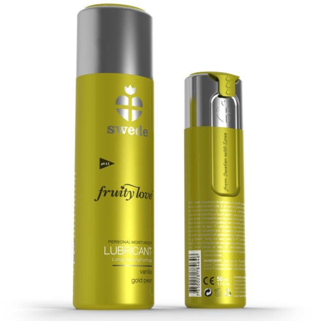 Lubrifiant Pomme Dorée et Vanille Séduction Fruitée 50ml