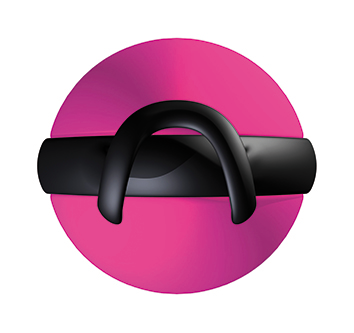 Boule rose fuchsia joyeuse