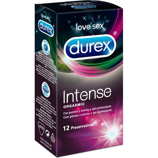 Préservatifs Intense Orgasmic 12 unités: Climax Max