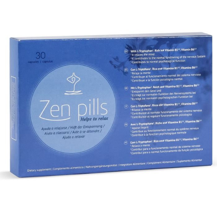 Zen pills capsulas relajacion y reduccion ansiedad
