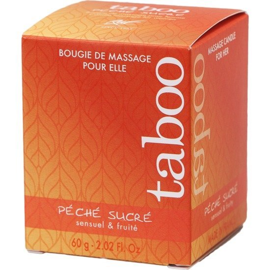 Bougie de Massage Nectarine Interdite