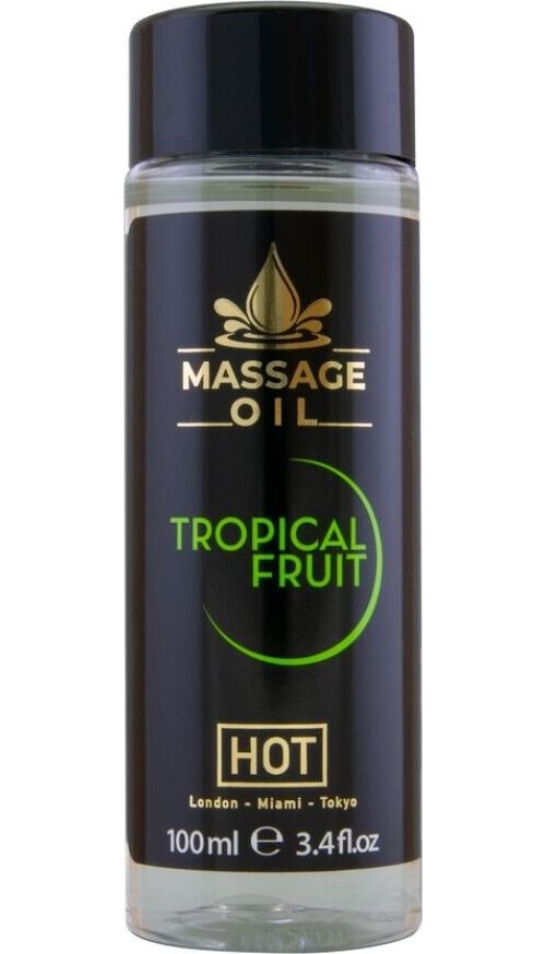 Huile de massage HOT Fruta Tropical 100ml - Plaisir sensoriel