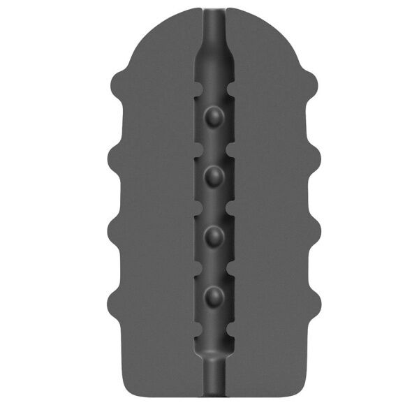 Masturbateur Bumpy Noir 17 cm