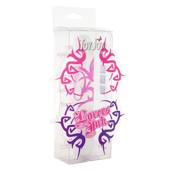 Lovers vibrateur petite encre de tatouage blanc