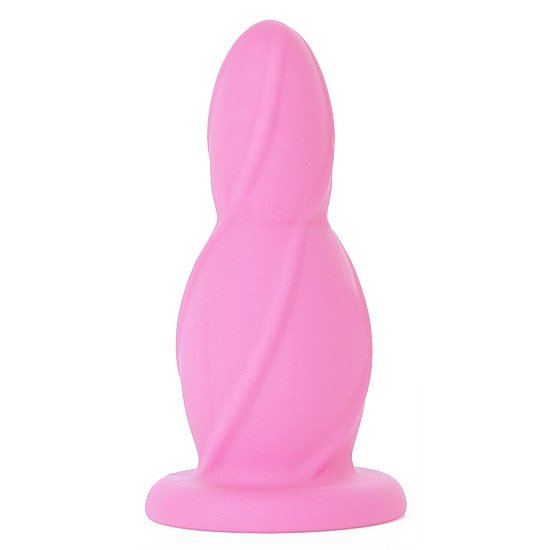 Big silicone rose buttplug anal